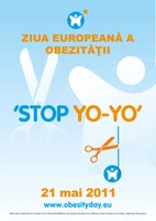 COMUNICAT DE PRESĂ - Ziua Mondială de Luptă Împotriva Hipertensiunii Arteriale - 17 mai,  Ziua Europeană Împotriva Obezităţii - 21 mai