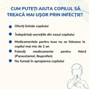 Cum puteți ajuta copilul să trecă mai ușor prin infecție?